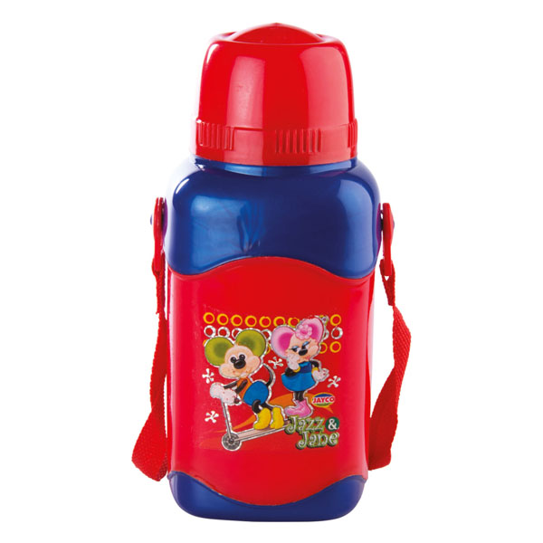Jayco Square Cool Insulated Water Bottle - Red